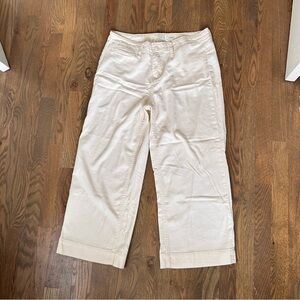 a new day Cream High-Rise Wide Leg Pants